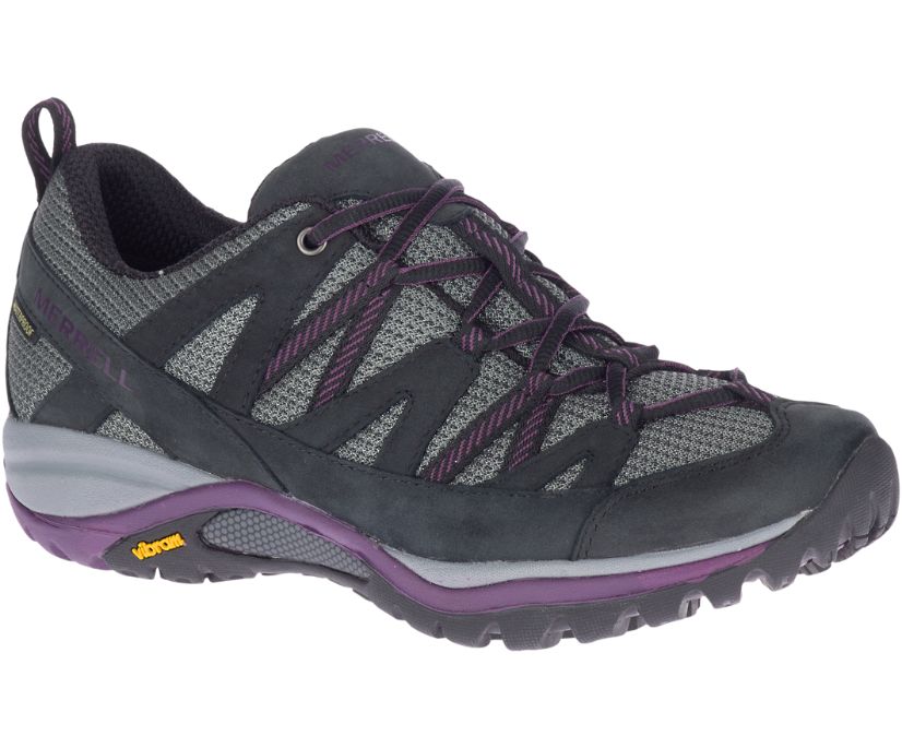 Buty Merrell Siren Sport 3 Wasserdicht Wide Width - Buty Trekkingowe Damskie Merrell - Czarne [FKMGW